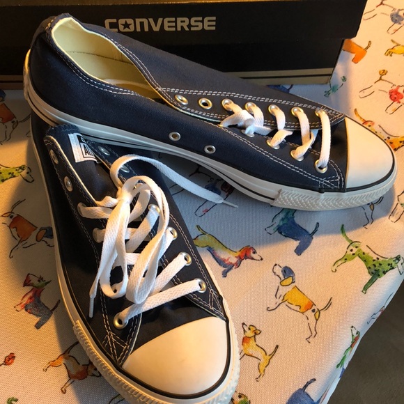 Converse Other - New! Converse All Star Ox Navy men- 12 ladies-14